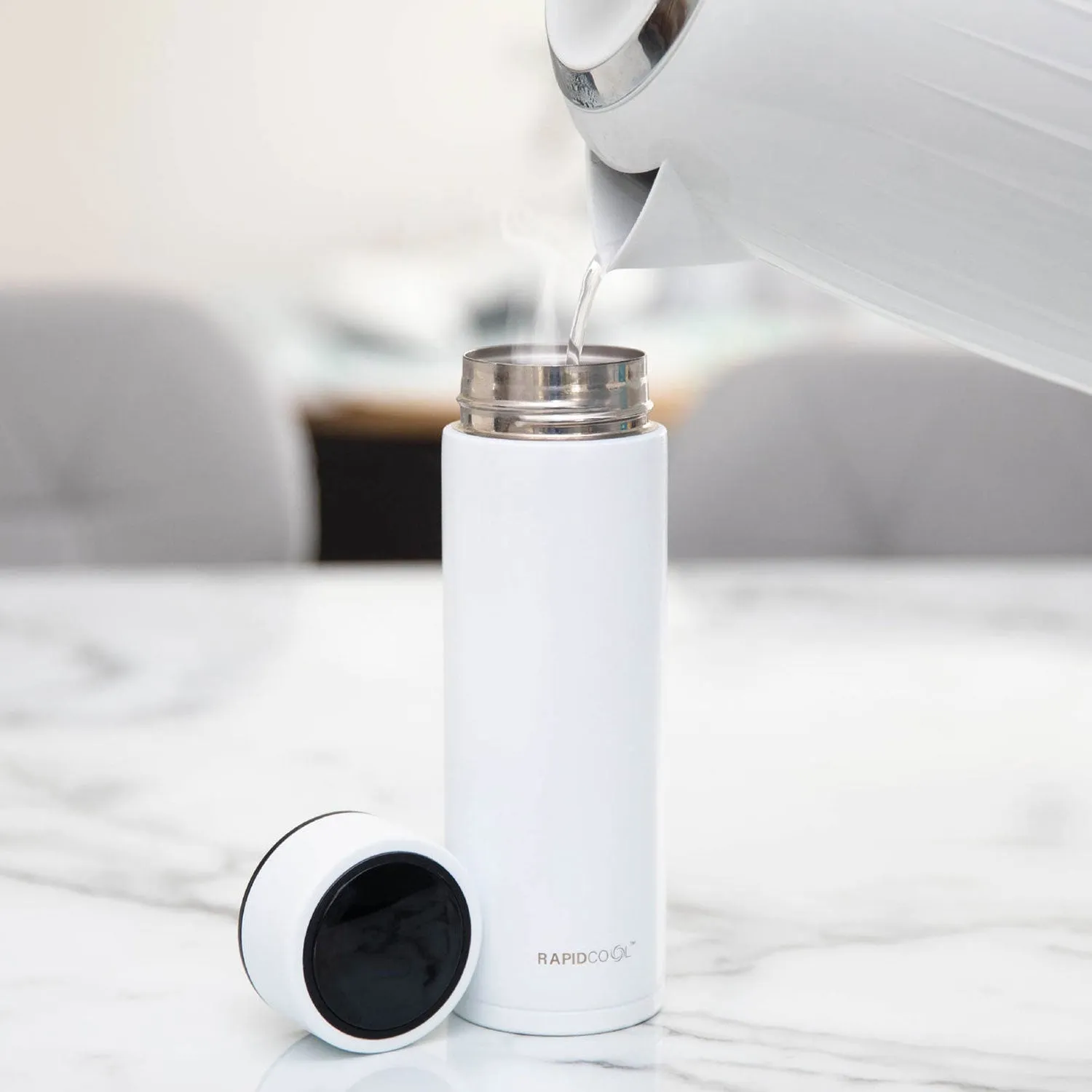 Nuby RapidCool Portable Baby Bottle Maker, Perfect for travel and night feeds