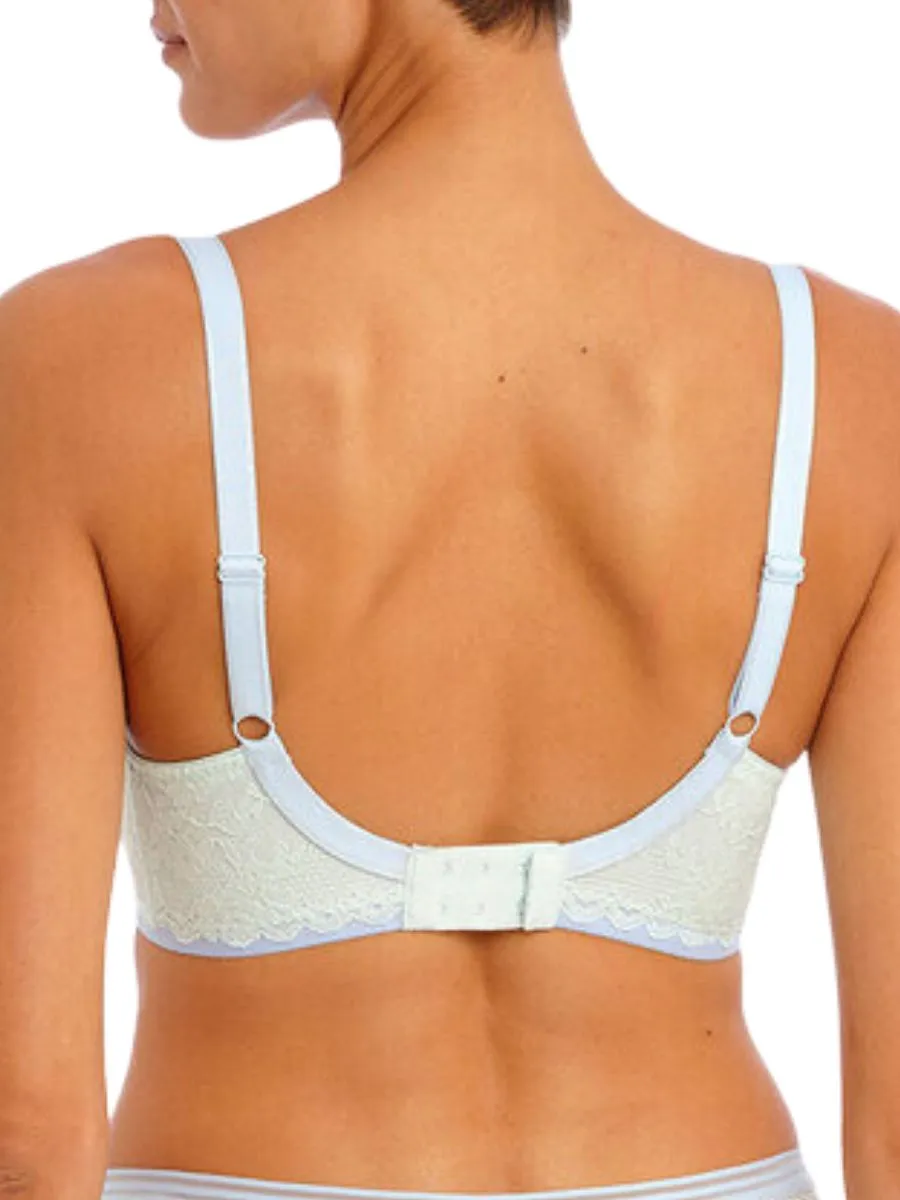 Offbeat Padded Half Cup Bra - Purewater