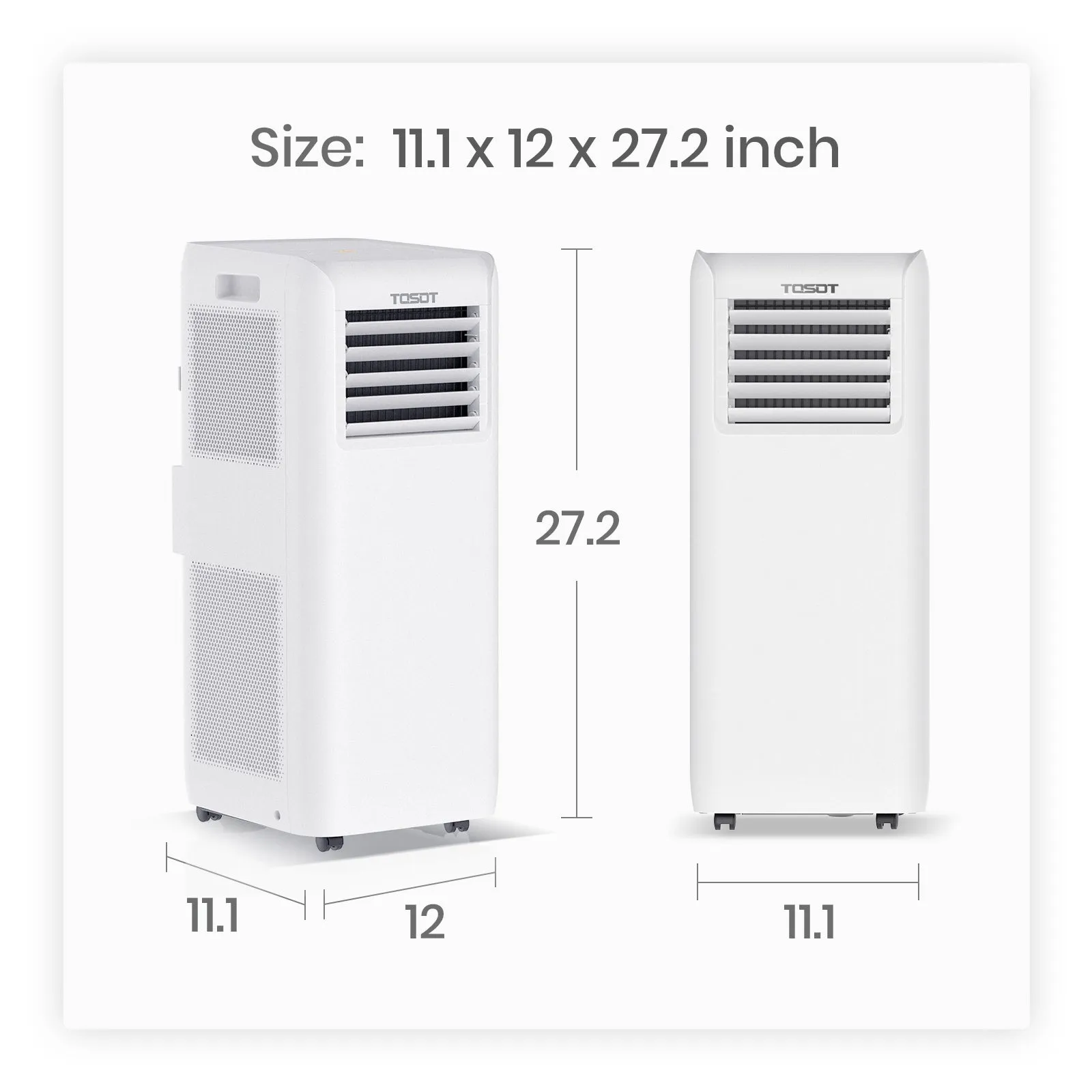 (Open Box) Aovia 8,000 BTU Portable Air Conditioner