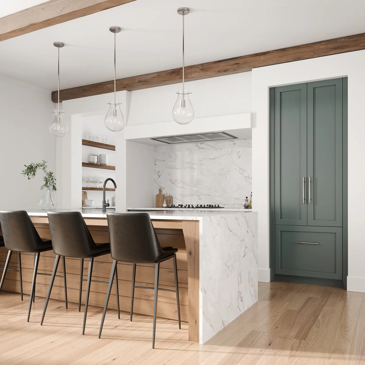 Open Box Emma LED Pendant Light, Polished Nickel