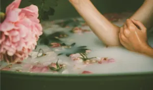 Organic Rose & Coconut Milk Vegan Bath Soaks