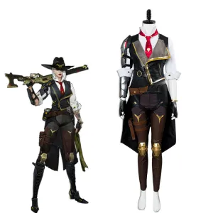Overwatch Ashe Cosplay Costume