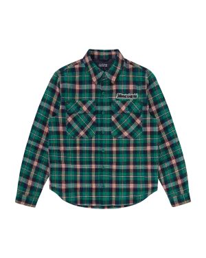 Padded Check Overshirt