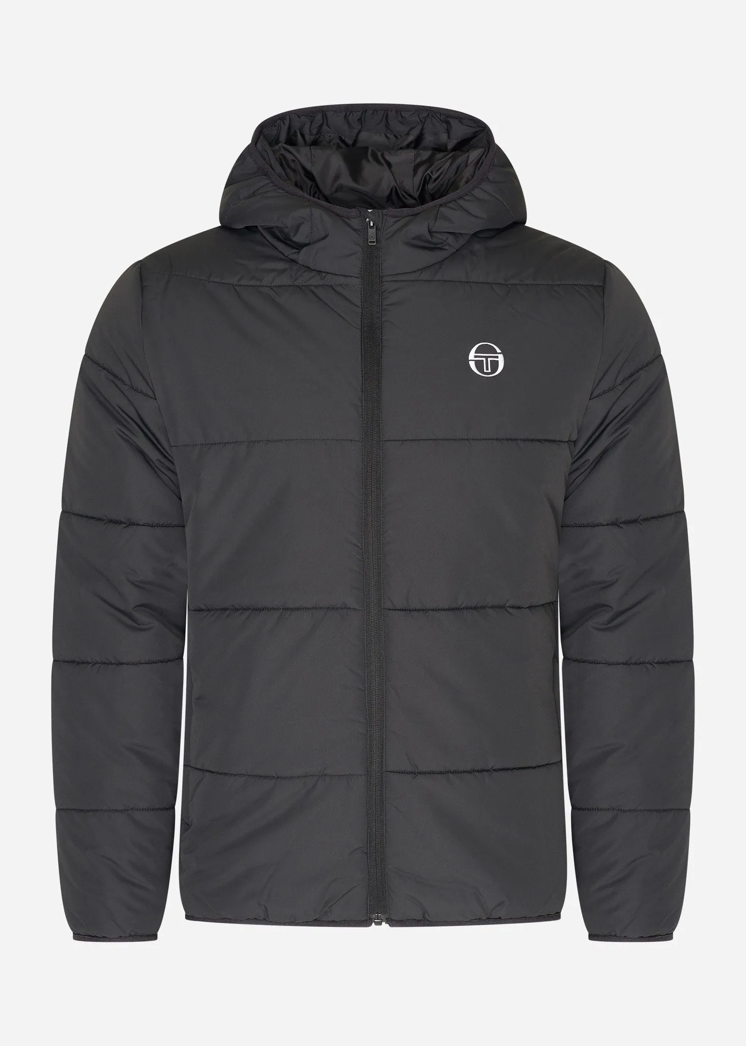 padded jacket - black