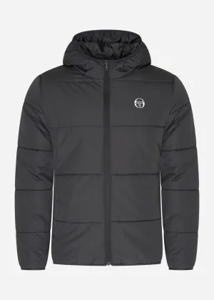 padded jacket - black