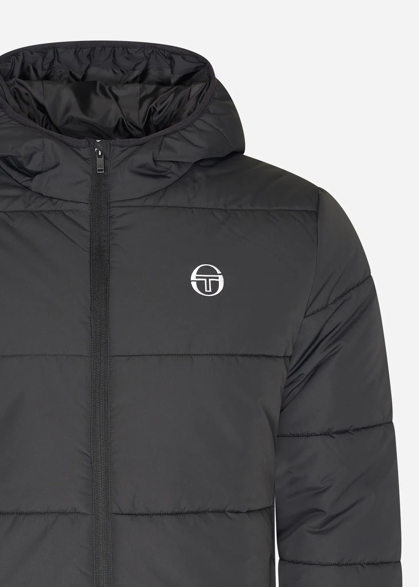 padded jacket - black
