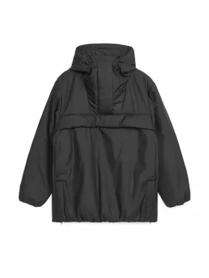 Padded outdoor anorak