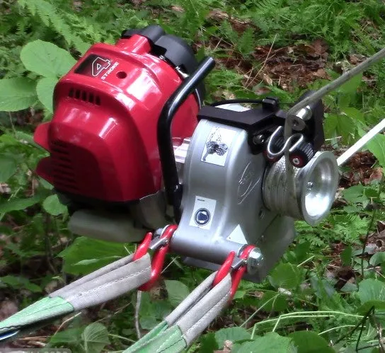 PCW4000 Petrol | 1000kg Pulling Capstan Winch with Rope Brake System