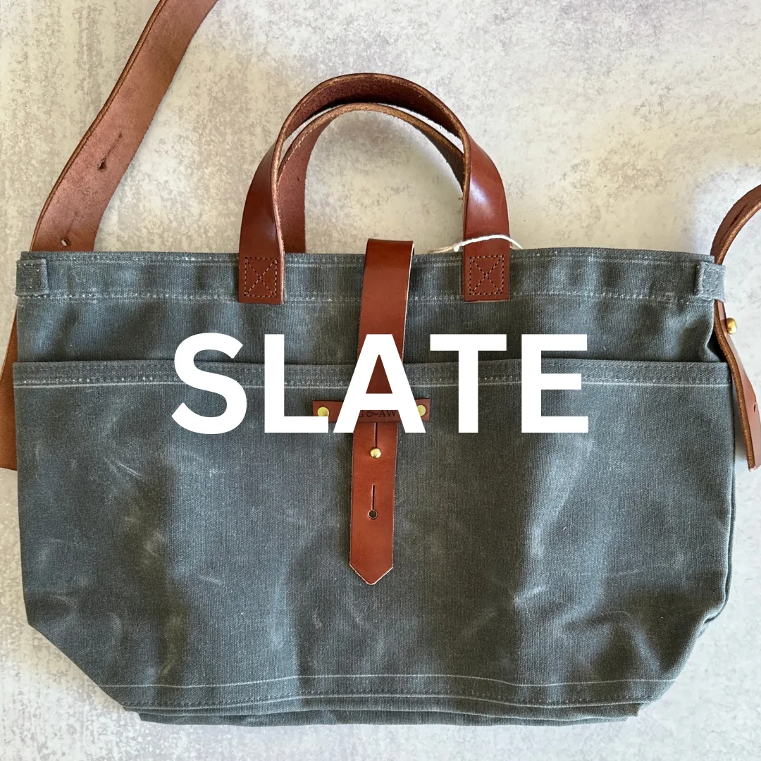 [Peg and Awl ] Waxed Canvas Tote