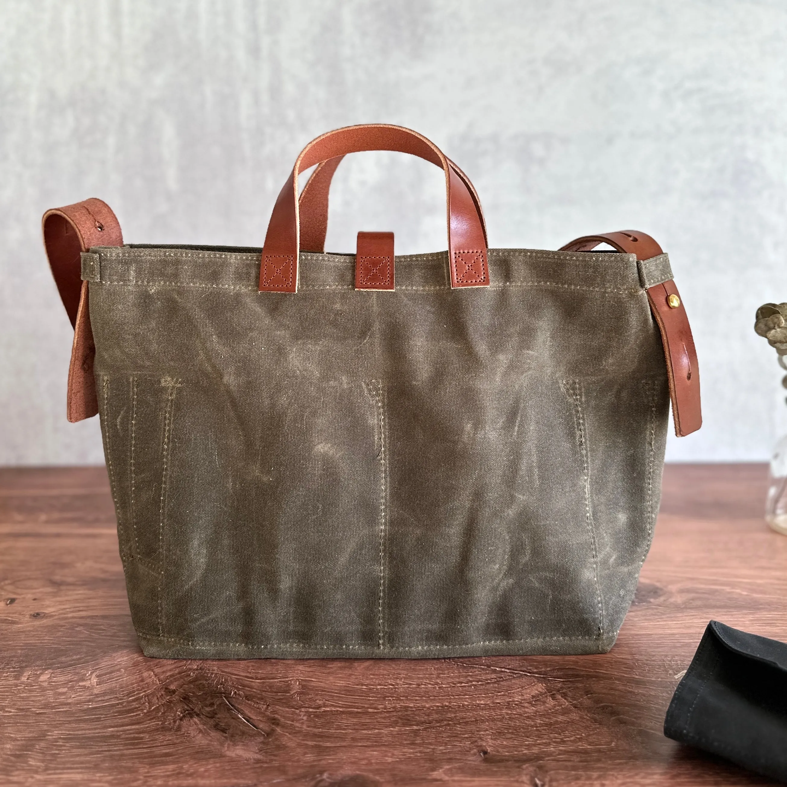 [Peg and Awl ] Waxed Canvas Tote