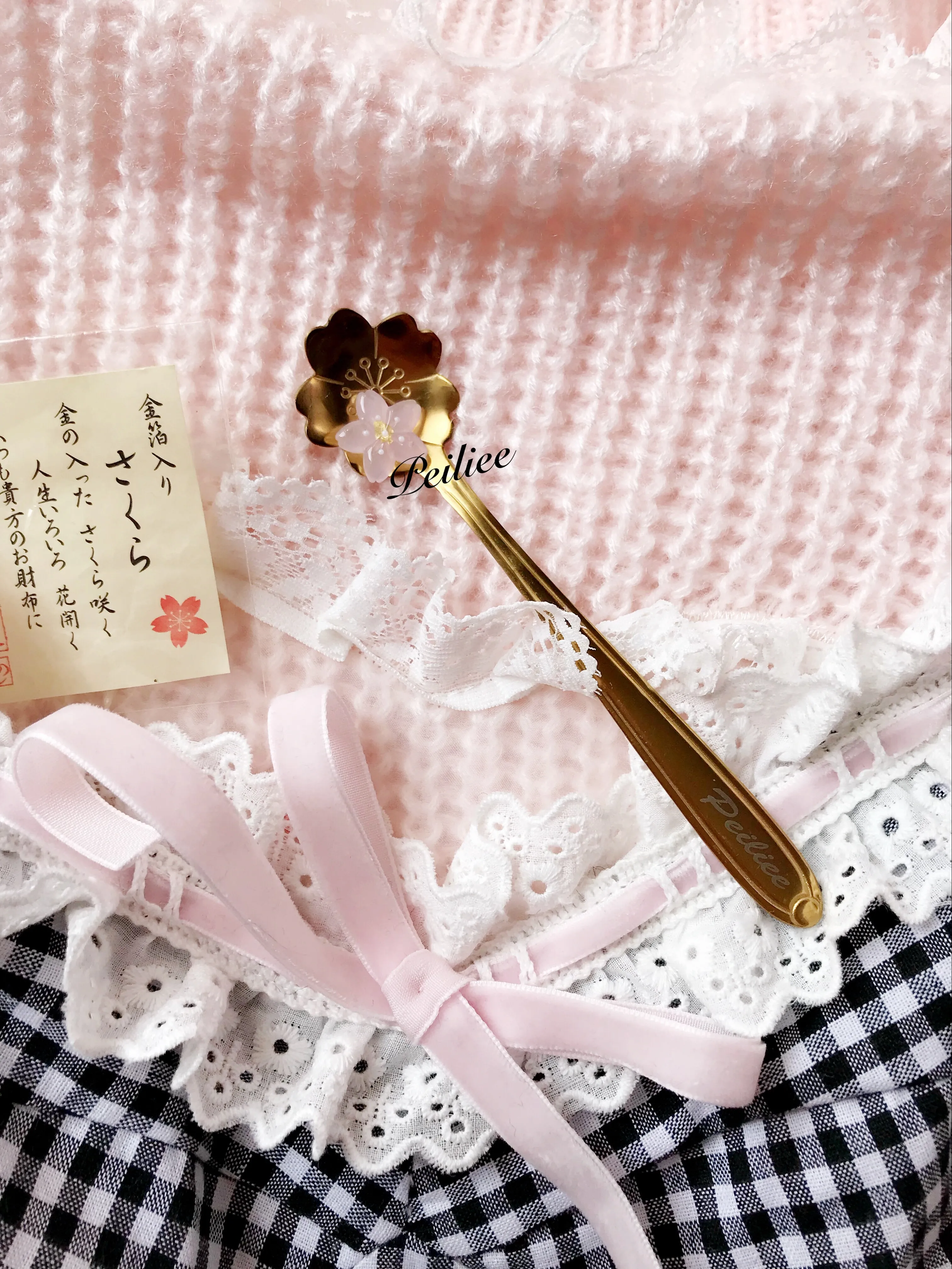 Peiliee Sakura Spoon High Tea Collection