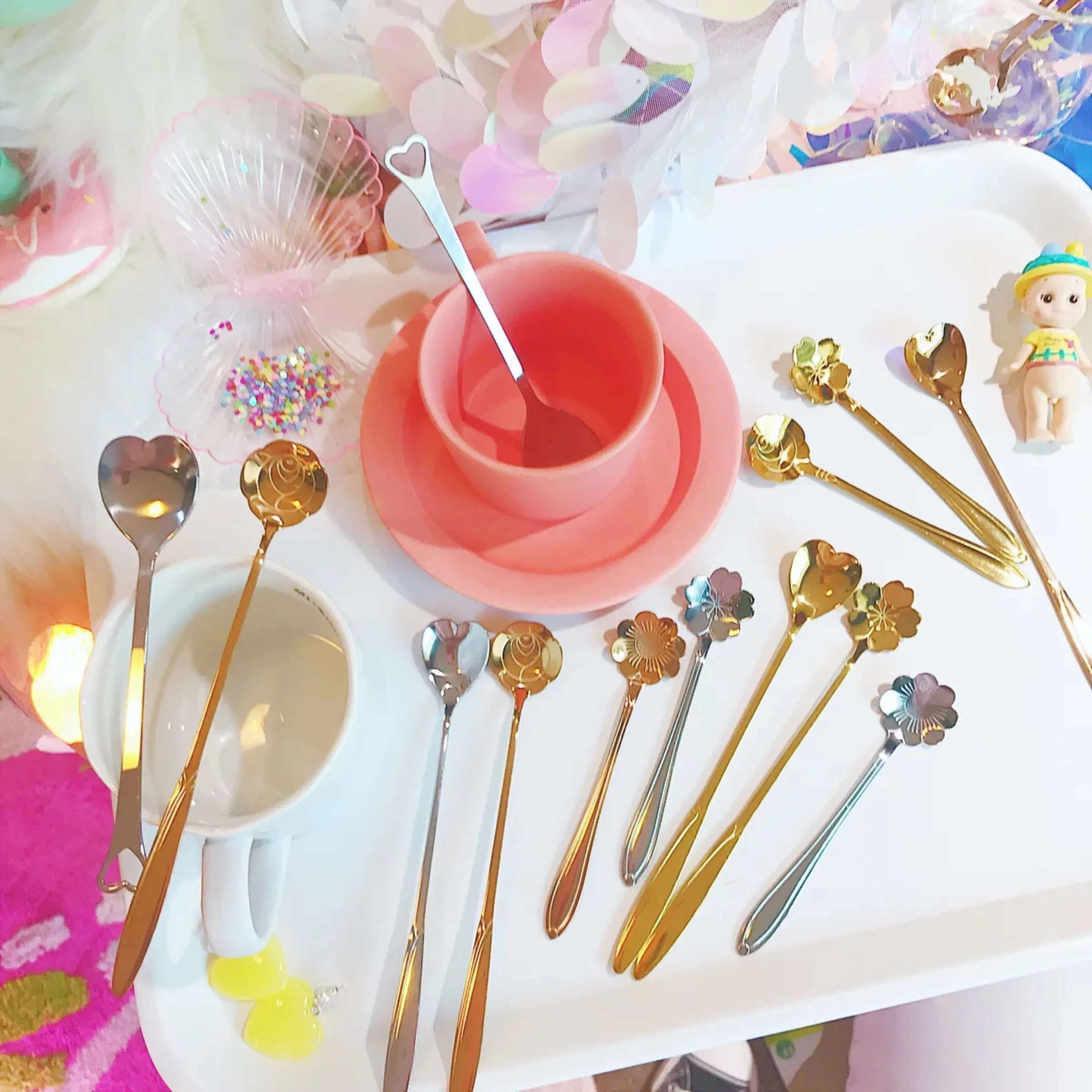 Peiliee Sakura Spoon High Tea Collection