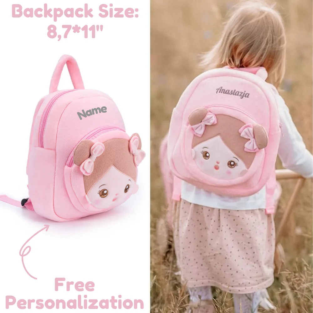Personalized Plush Backpack For Kids