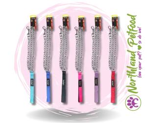 Pet One Padded Chain Leash - Assorted Colours