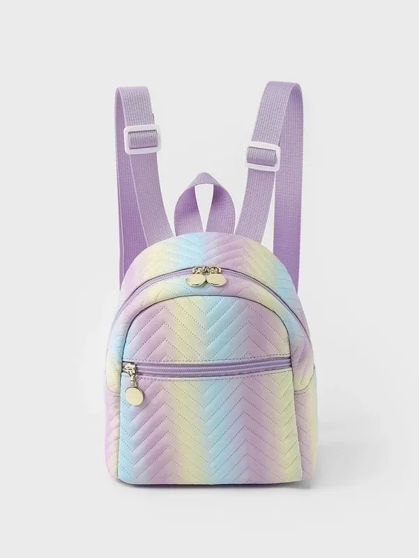 Plaid Casual Daily Kids Backpack