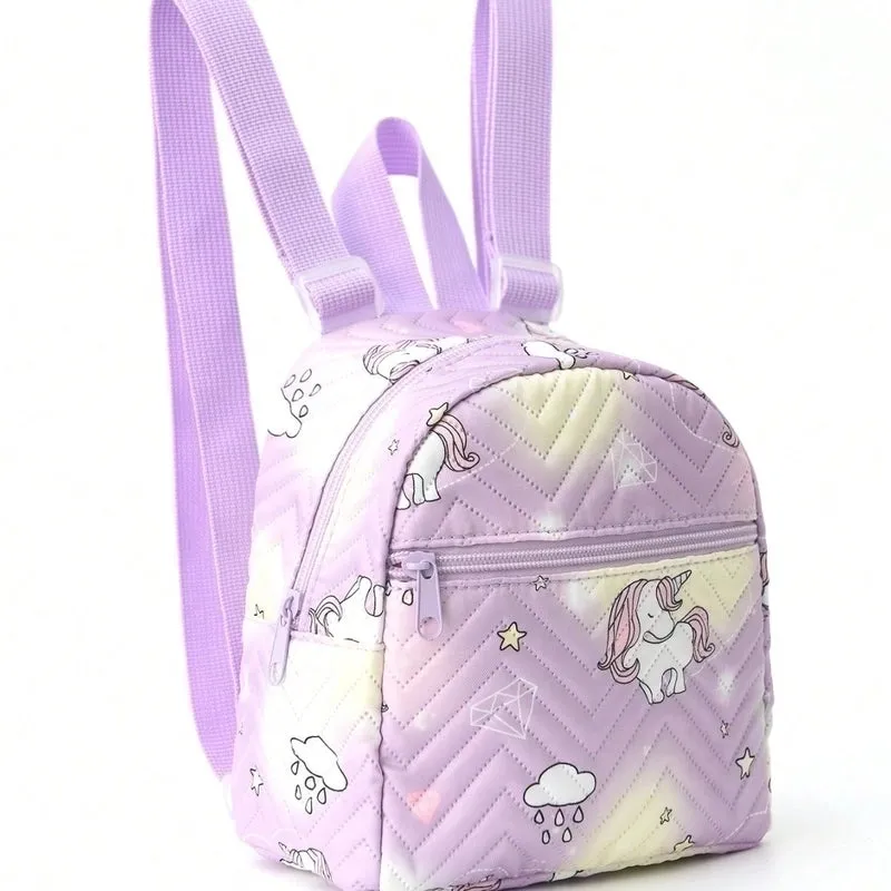 Plaid Casual Daily Kids Backpack