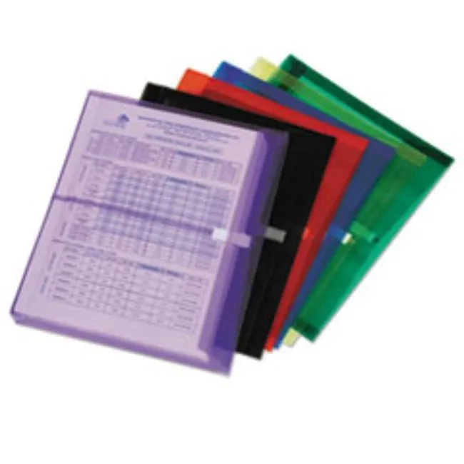 POLY HOOK-LOOP SIDE LOADING EXP ENVELOPE 11.625" ASST, 5CT-BX (5 BOXES PER PACK)