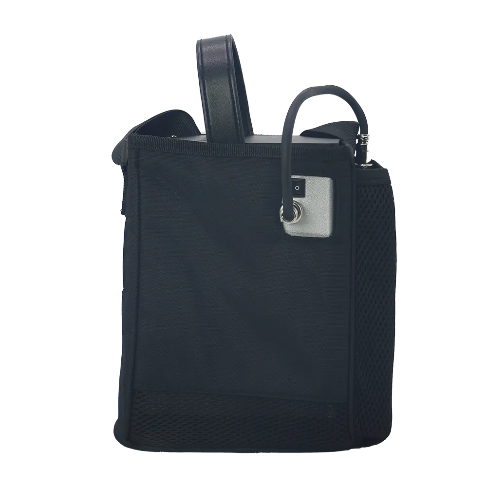 Portable 1L-3L Continuous Flow/1L-3L Pulse Flow Oxygen Concentrator With 2 Hours Battery I Model HACE12