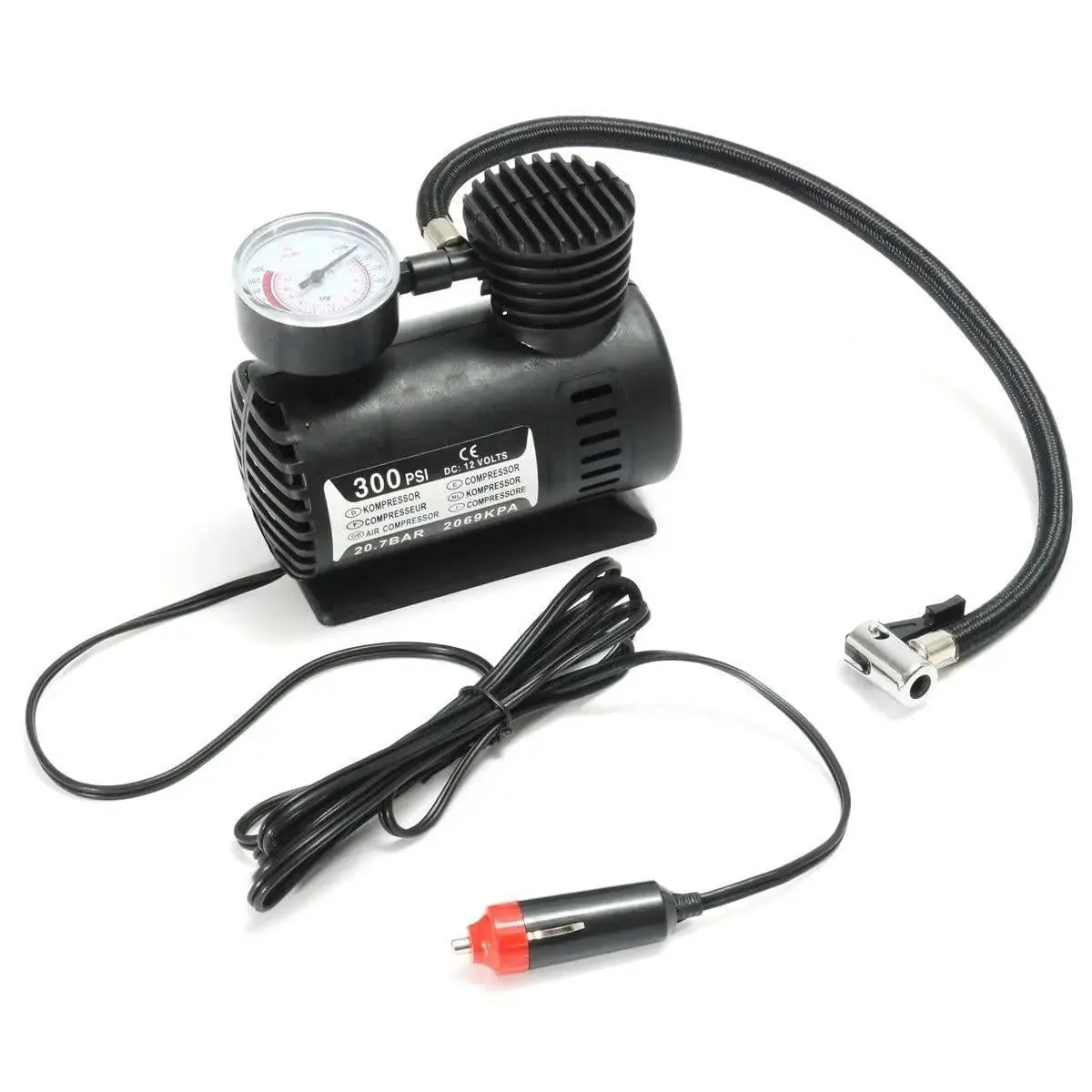 Portable Air compressor PumpTyre Inflator