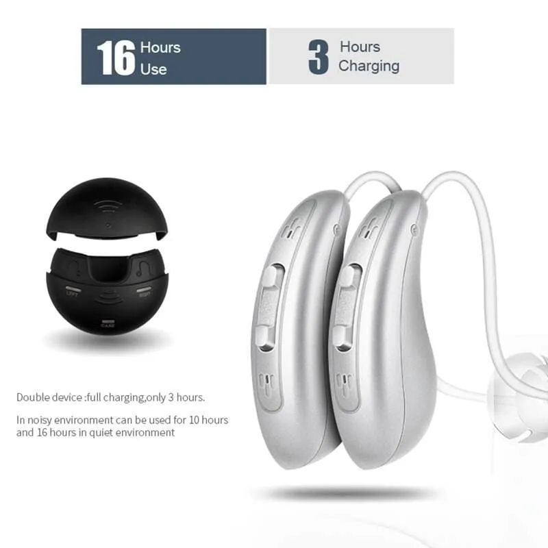 Portable Rechargeable Hearing Aids