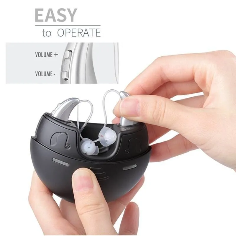 Portable Rechargeable Hearing Aids