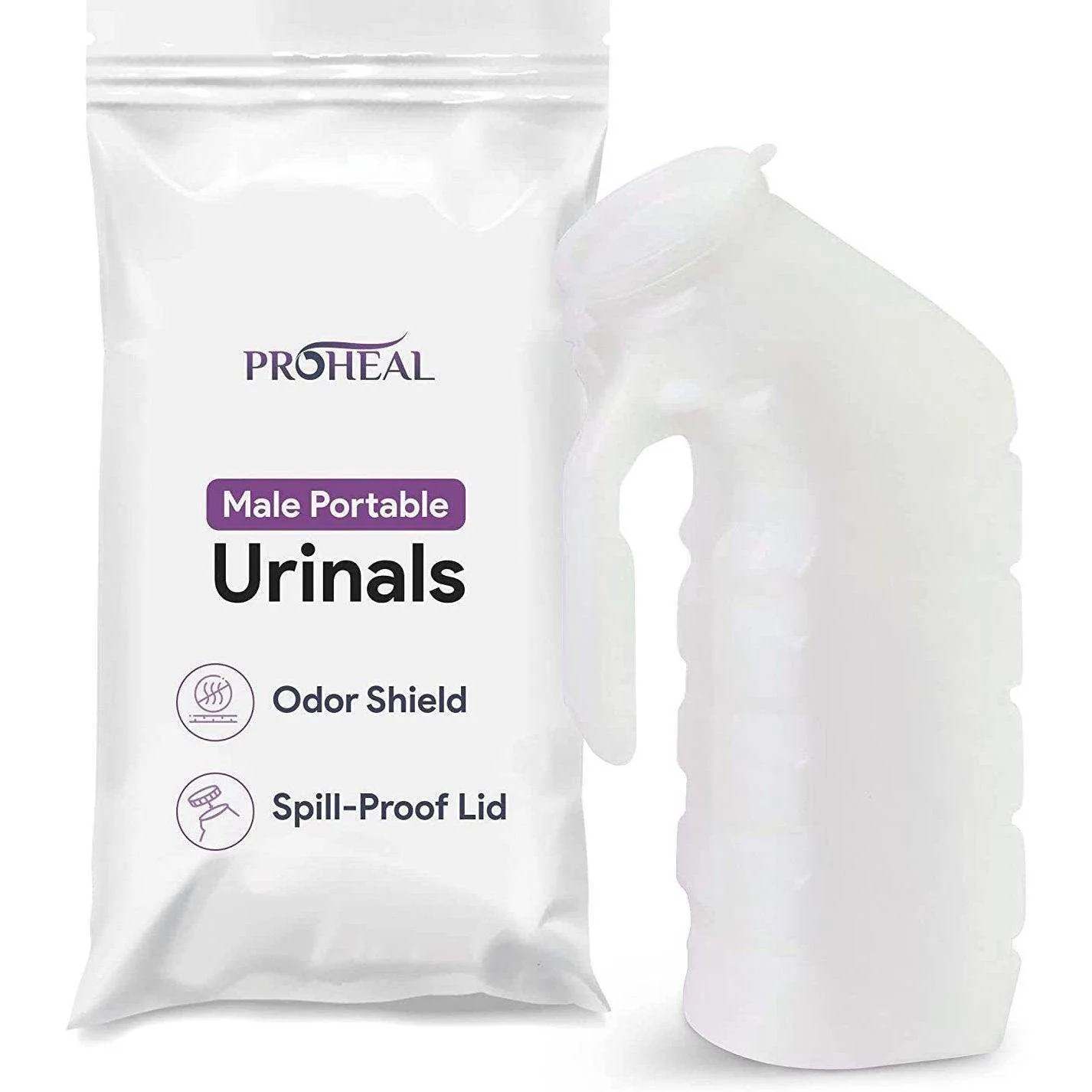 Portable Urinals For Men - Spill Proof Pee Bottles 32 oz