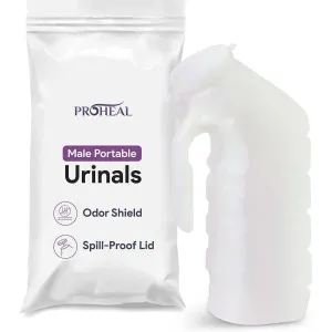 Portable Urinals For Men - Spill Proof Pee Bottles 32 oz