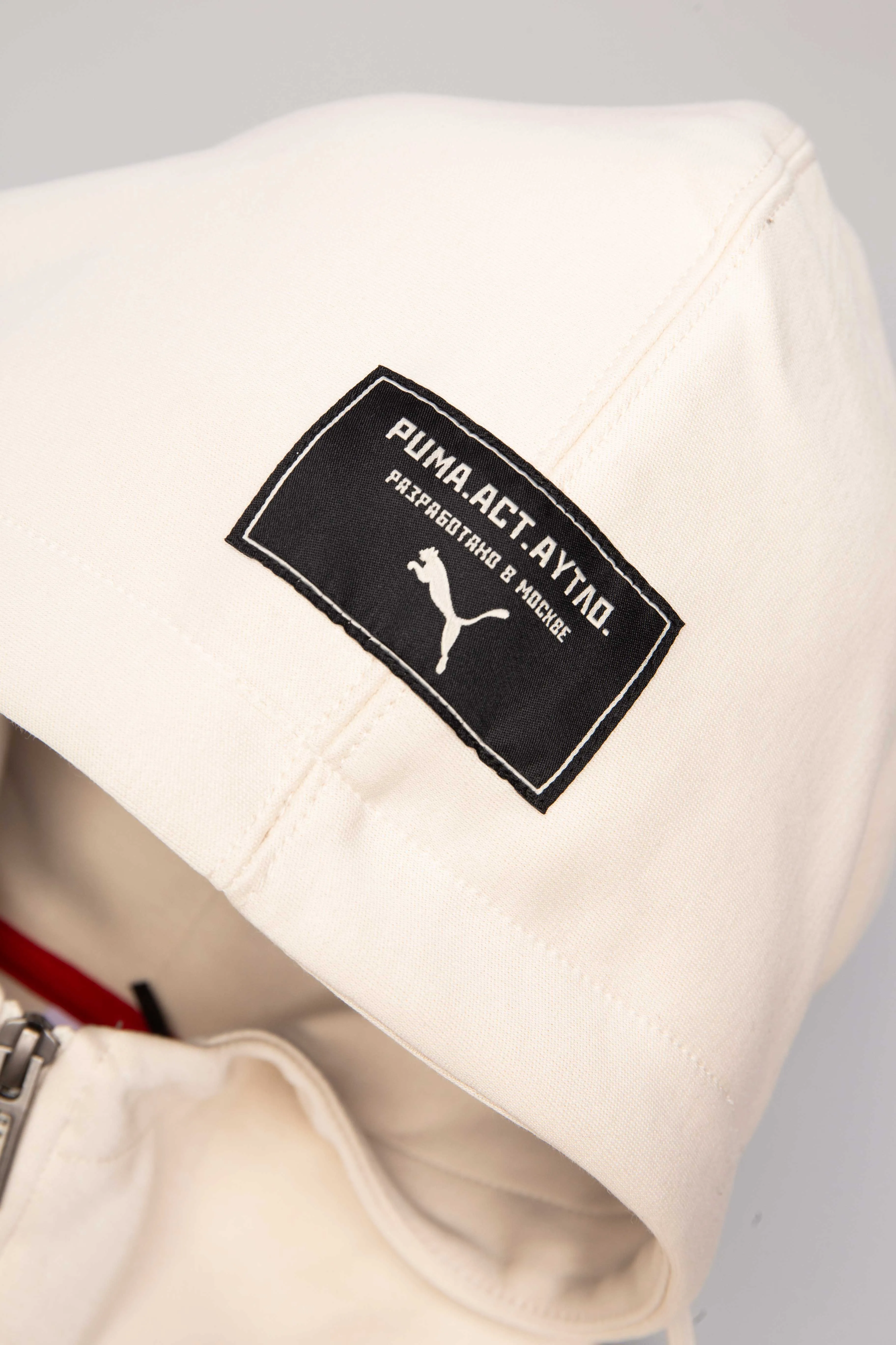 Puma X Outlaw O Moscow Mens Hoodie -  Birch/Birch