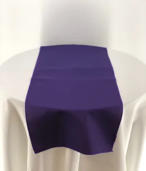 Purple Polyester Table Runners