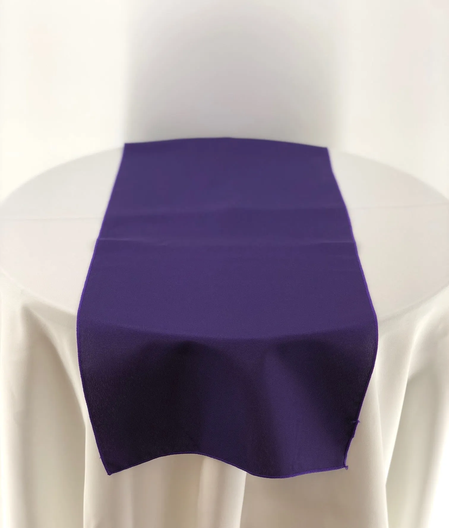 Purple Polyester Table Runners