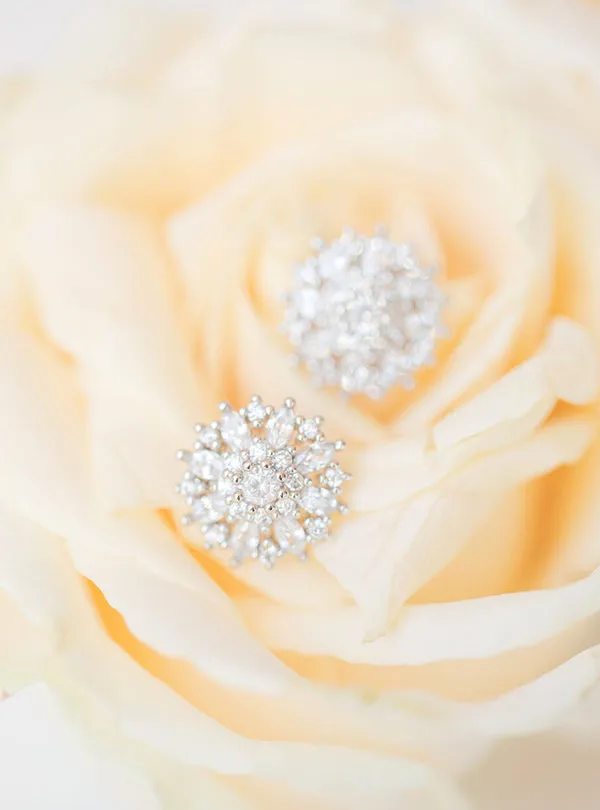 Ray Crystal Stud Earrings