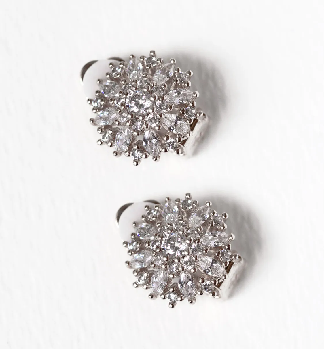 Ray Crystal Stud Earrings
