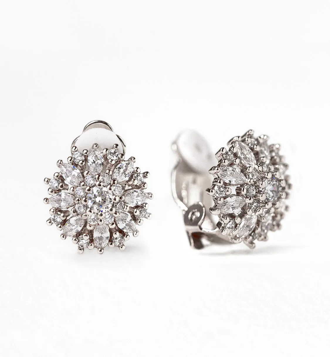 Ray Crystal Stud Earrings
