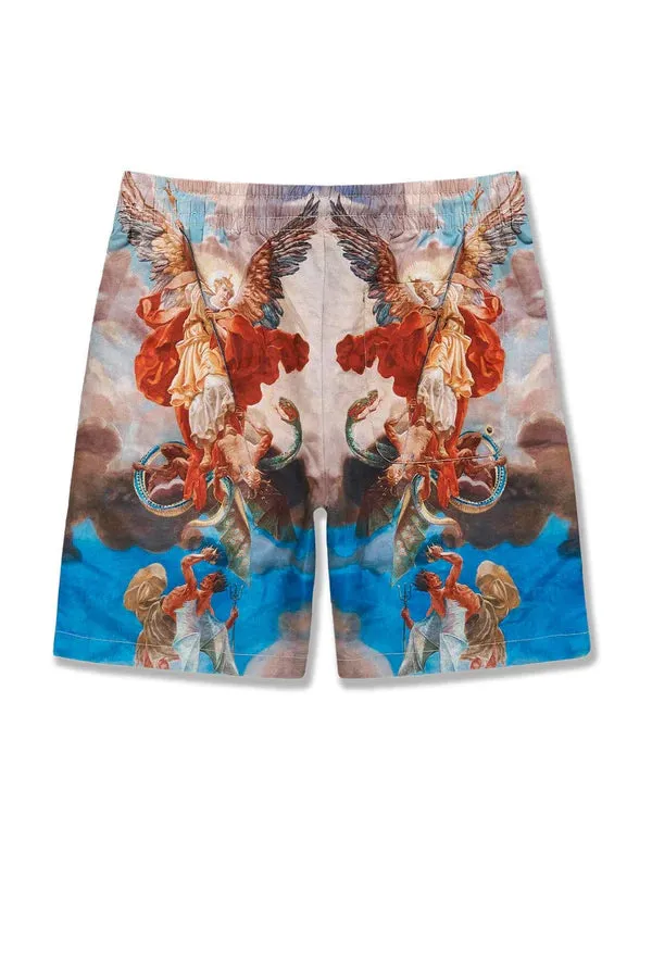 Retro - St. Michael Shorts (Good VS Evil)
