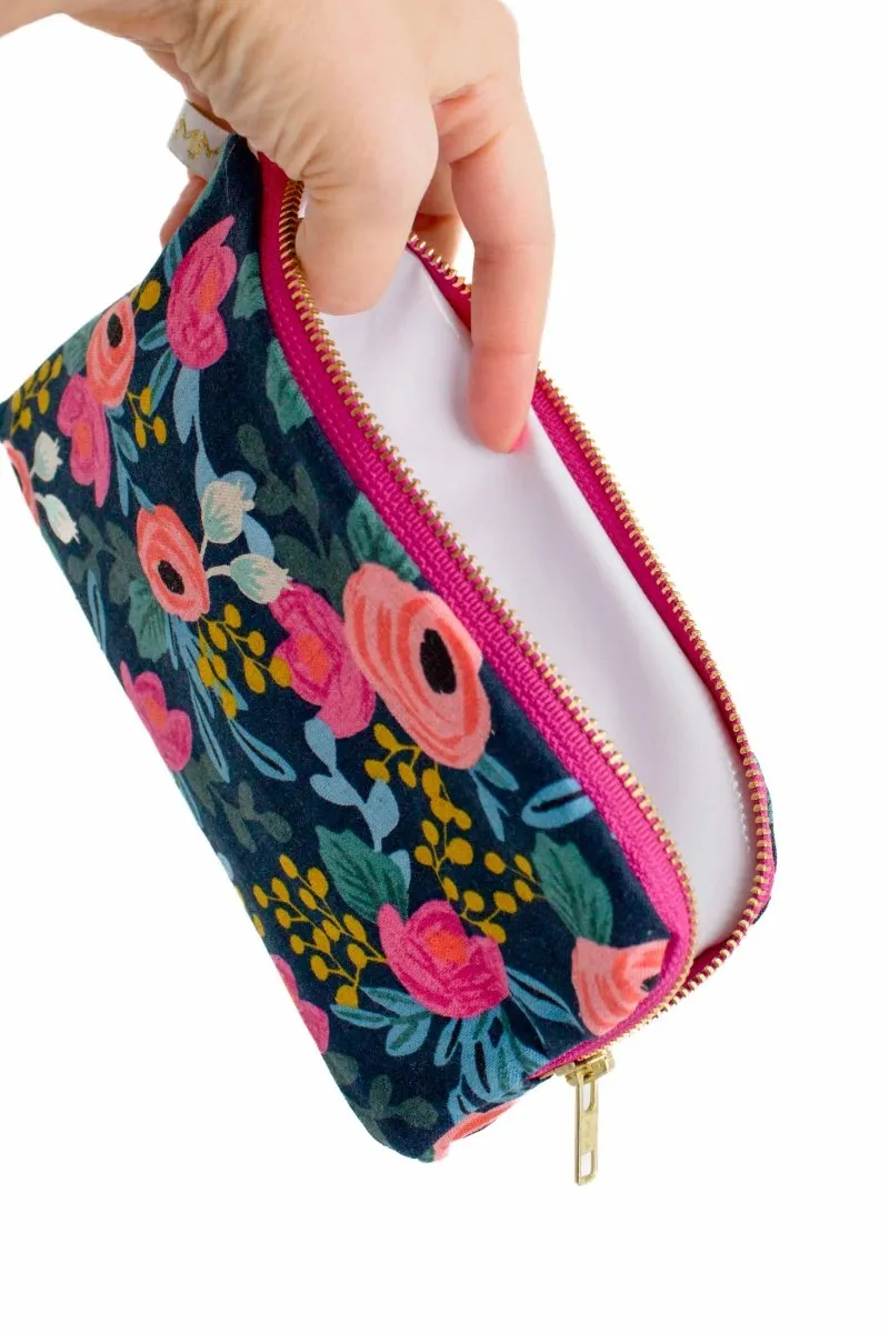 Rifle Paper Co. Menagerie 13-14" Laptop Sleeve and Accessory Bag Bundle