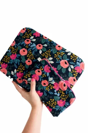 Rifle Paper Co. Menagerie 13-14" Laptop Sleeve and Accessory Bag Bundle