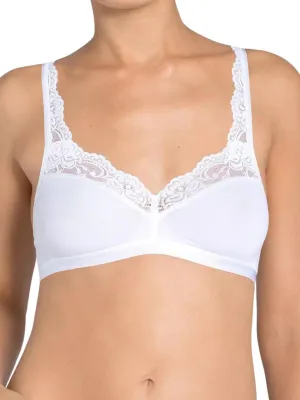 Romance Soft Cup Bralette - White