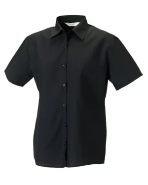 Russell Collection Ladies Poplin Shirt-935F