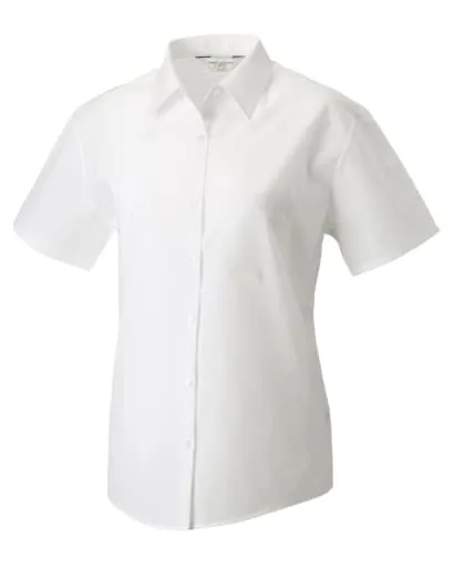 Russell Collection Ladies Poplin Shirt-935F