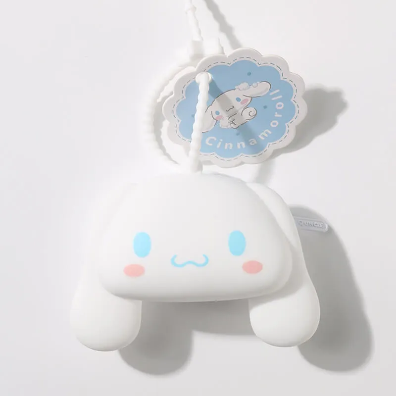 Sanrio Die-cut Silicone Zipper Coin Purse