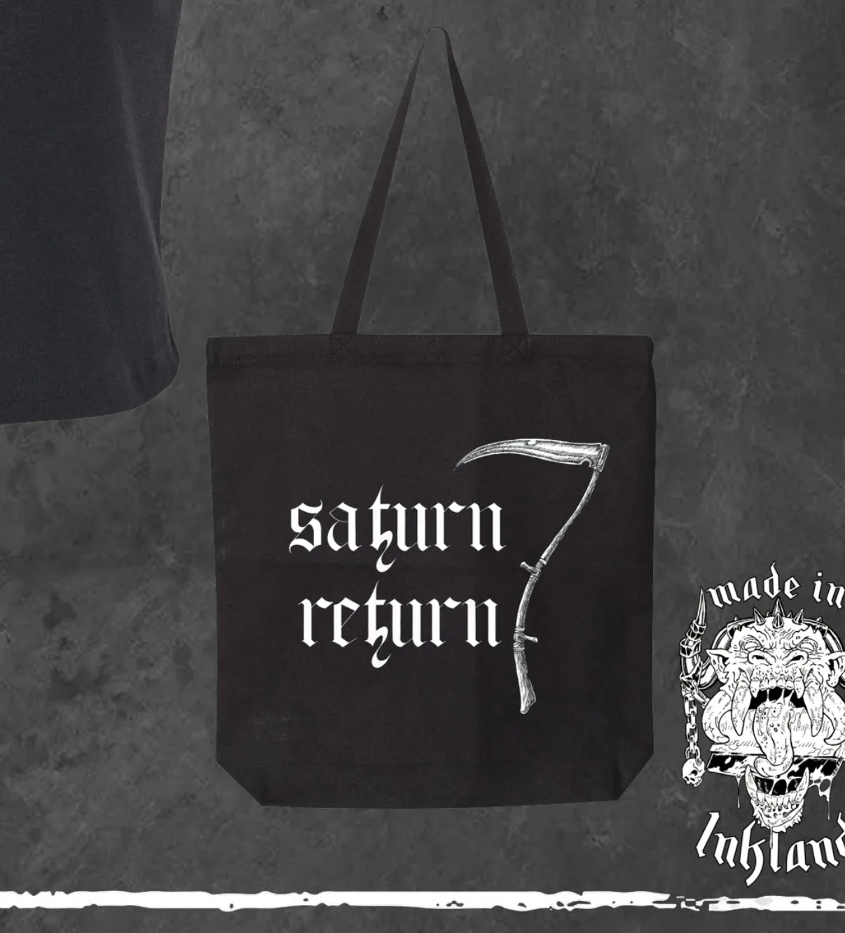 ‘Saturn Return’ Scythe Tote Bag