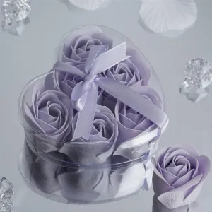Scented Rose Soap Gift Box - Lavender