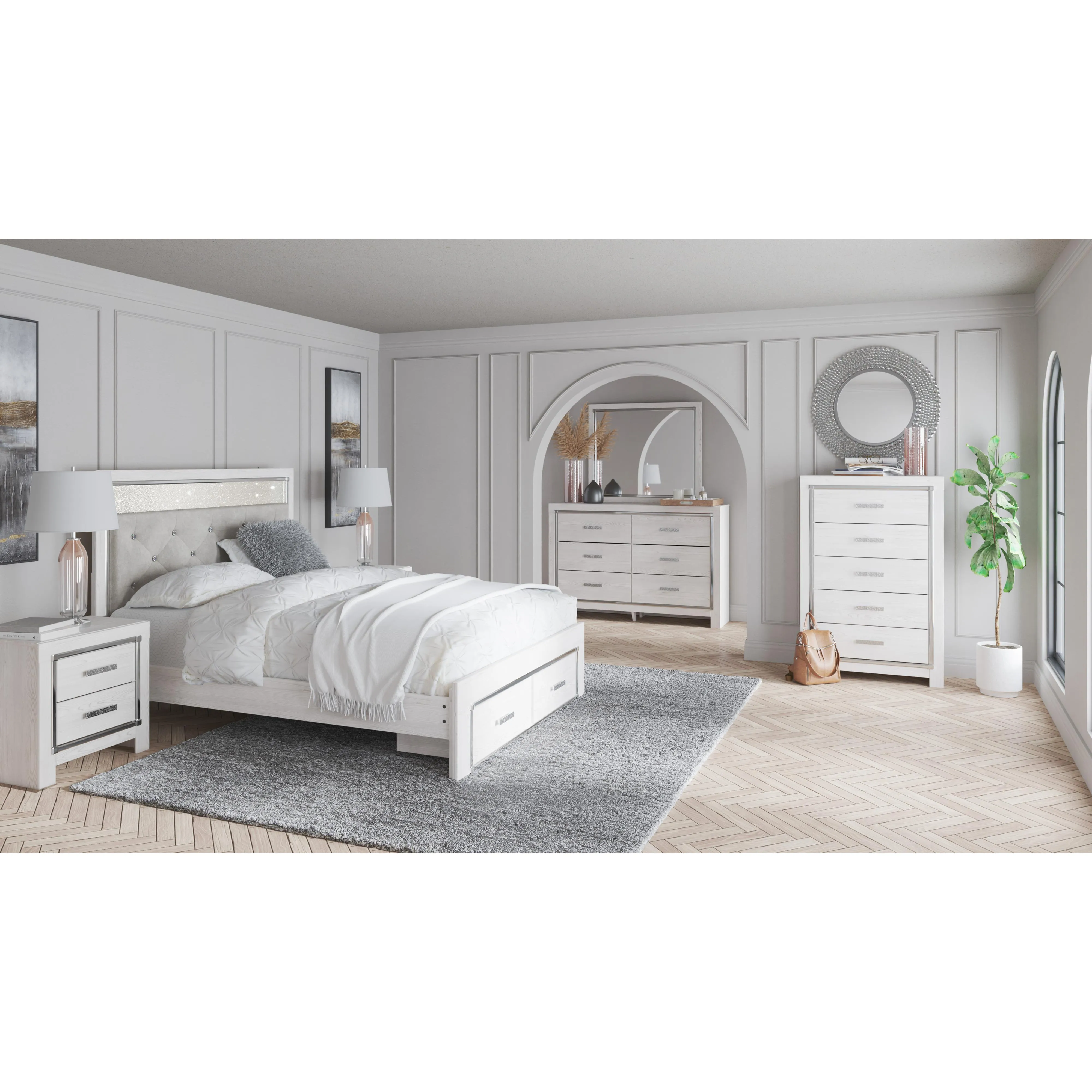Signature Design by Ashley Altyra Dresser Mirror B2640-36