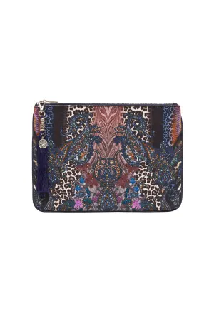 SMALL CANVAS CLUTCH FESTIVAL EXPRESS