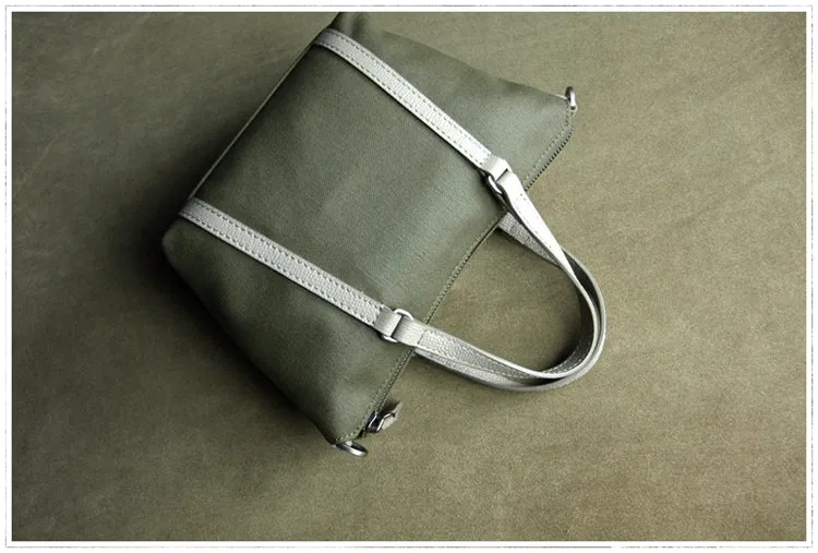 Small Womens Green Nylon Handbag Purse Nylon Crossbody Purse Shoulder Bag for Ladies