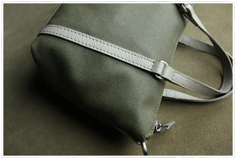 Small Womens Green Nylon Handbag Purse Nylon Crossbody Purse Shoulder Bag for Ladies