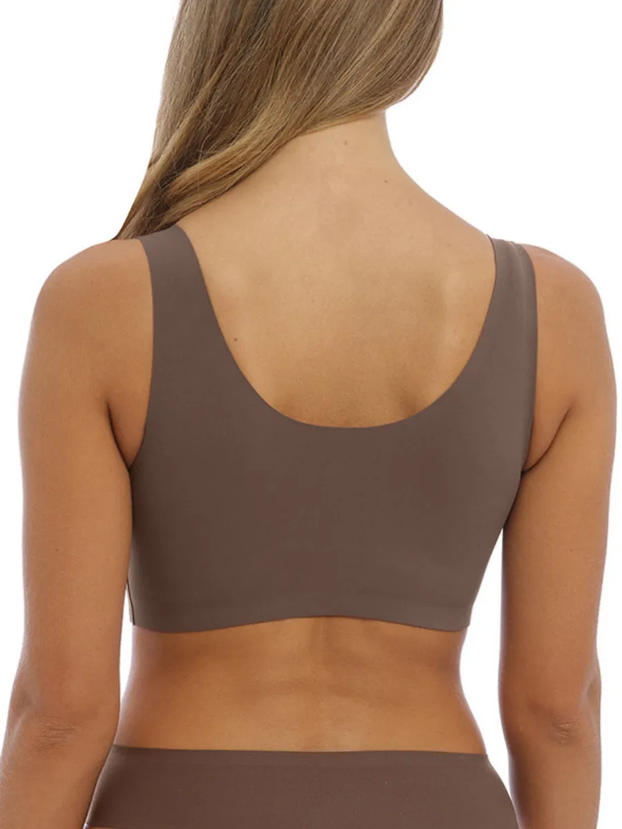 Smoothease Non Wired Bralette - Coffee Roast