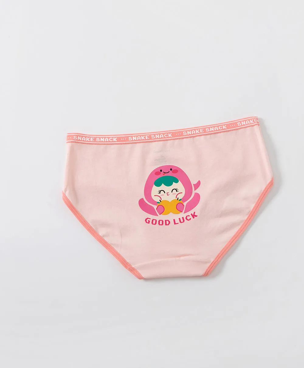 Snake Snack CNY Graphic 5-pack Hipster Panties