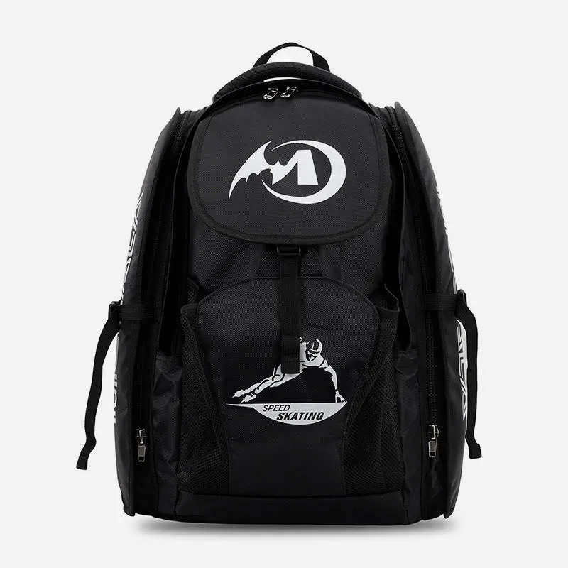 Sports Equipment Backpack Kids Adult Roller Skating Caompartment Bag