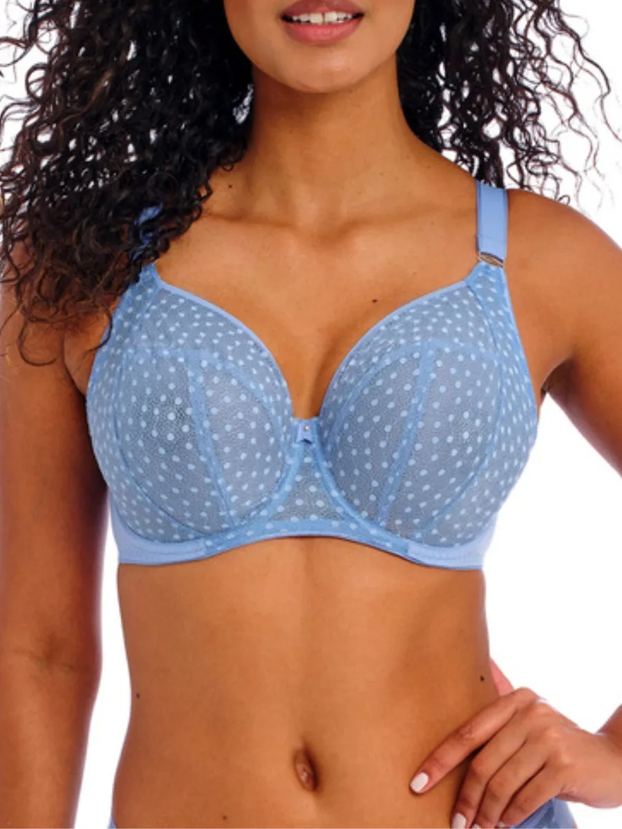Starlight Side Support Bra - Cornflower